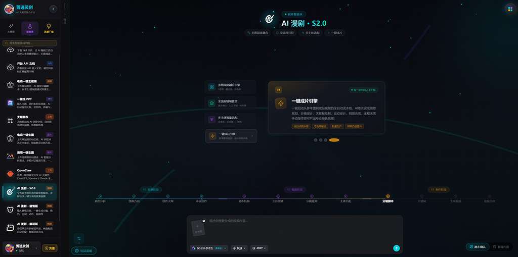 多模态长视频与解说短剧案例